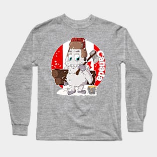 Are we there YETI? Canada Long Sleeve T-Shirt